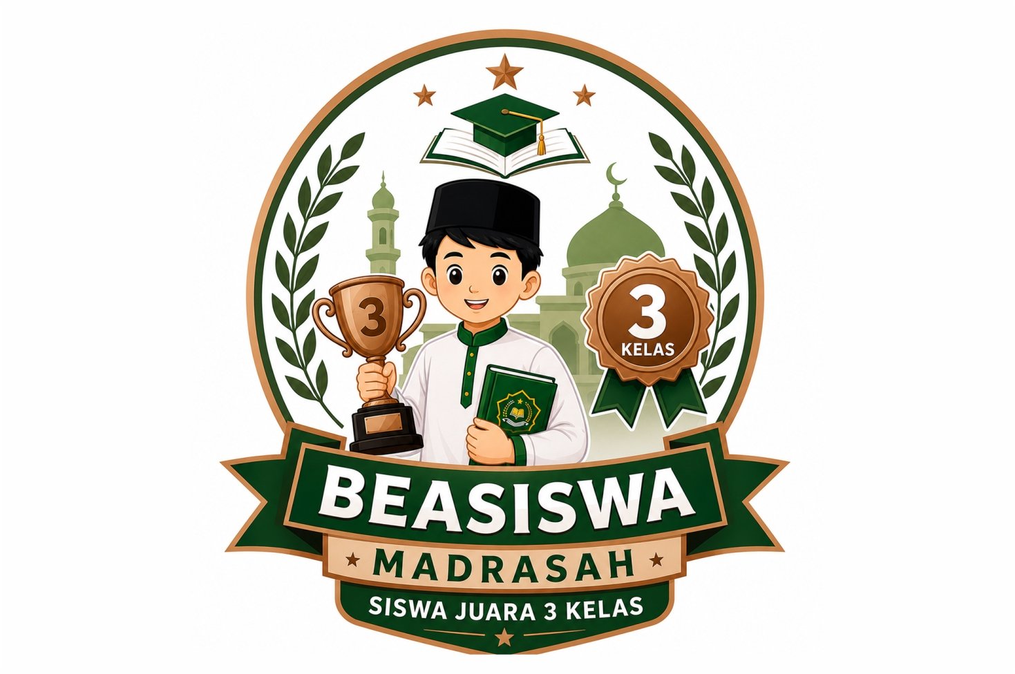 Beasiswa Berprestasi (Juara 3 Kelas)